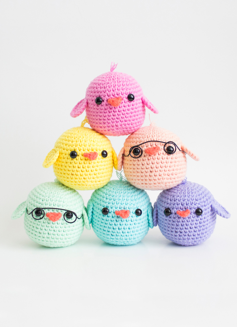Image for Free Crochet Spring Chicks Pattern