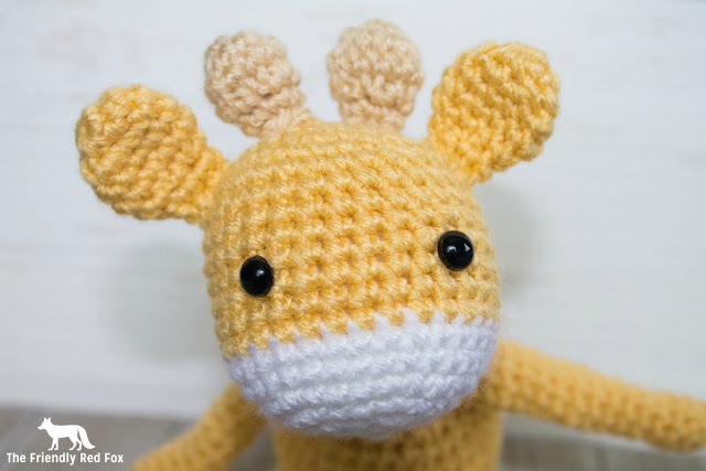 Image for Free Crochet Pattern for The Friendly Mini Giraffe