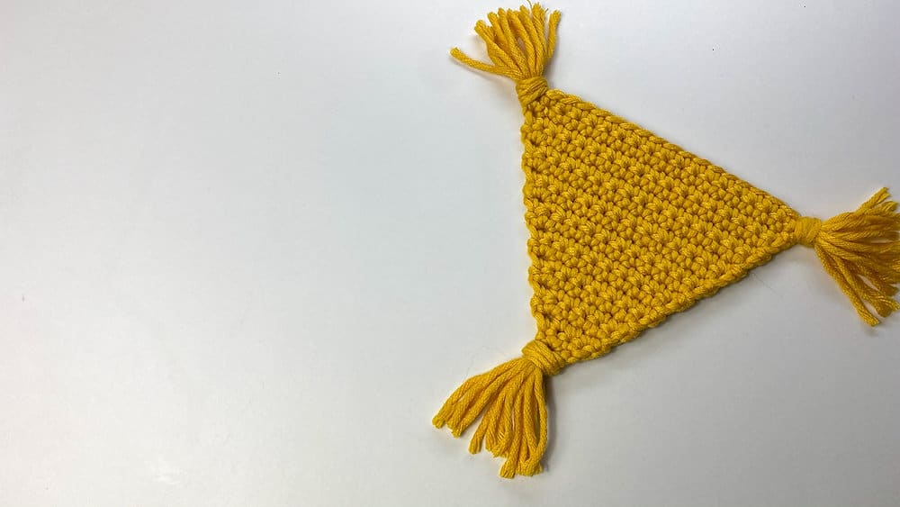 Image for How to Crochet a Triangle Coaster