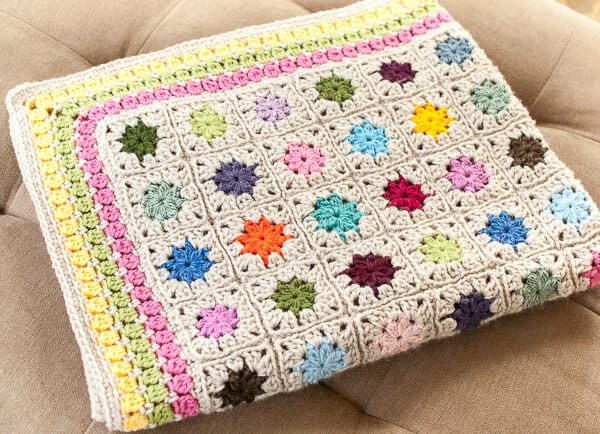 Image for Cluster Burst Afghan Crochet Pattern