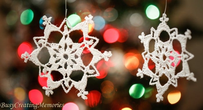 Image for Lace Crochet Snowflake Christmas Ornament Pattern