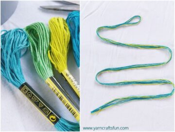 Easy Chevron Friendship Bracelet Pattern - yarncraftsfun.com