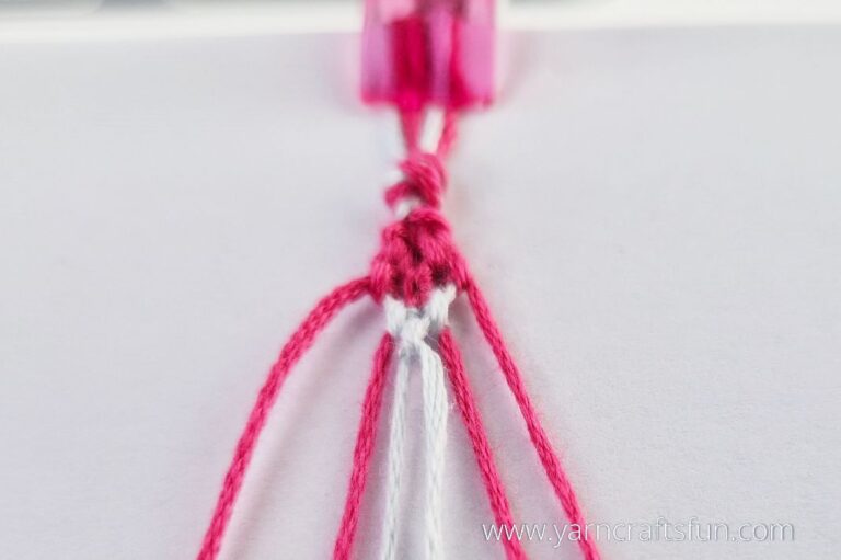 How To Make Heart Friendship Bracelets - So Cute! - yarncraftsfun.com